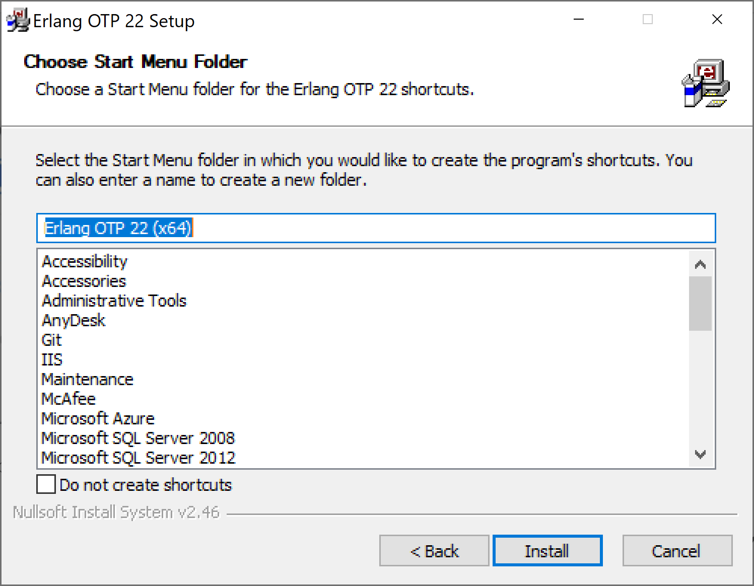 RabbitMq Windows Installer 1