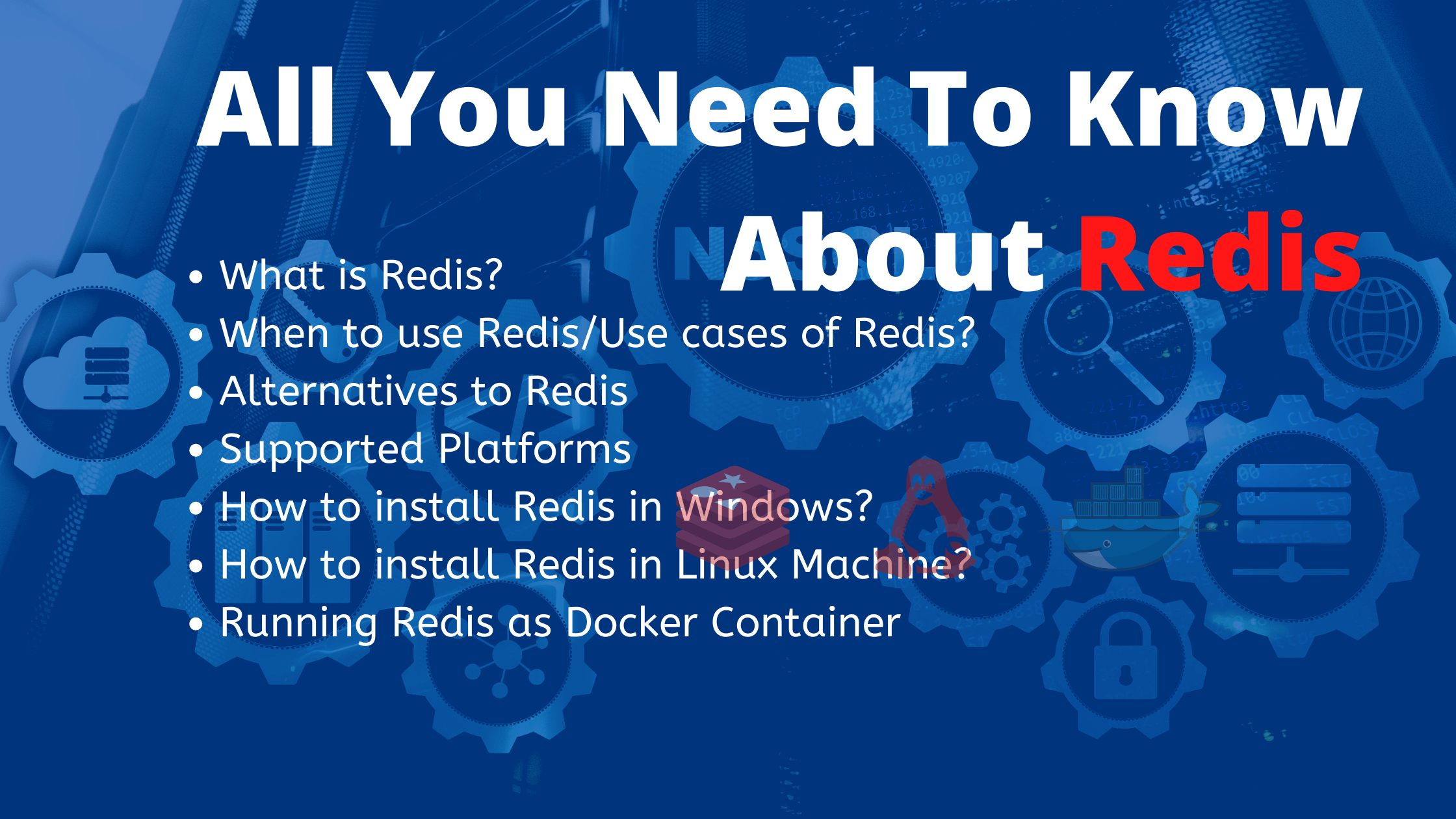 Redis Server Tutorial Complete Guide 2020 - Beetechnical