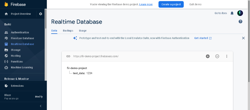 What is Firebase Database